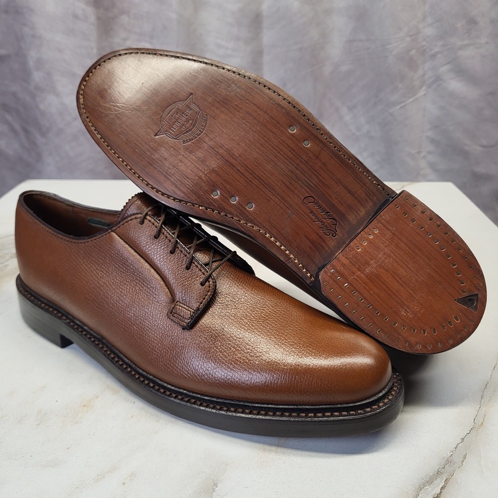 Florsheim Imperial Size 10.5 A V Cleat Derby Dress Shoes Men's